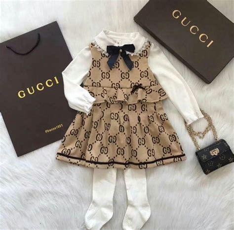 gucci baby doll dress|newborn baby girl gucci outfit.